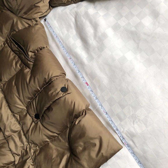 🔹 EA7 golden bronze down puffer parka - Picture 8 of 11